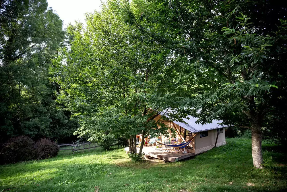 Safari tent Camping De Roos - Huttopia