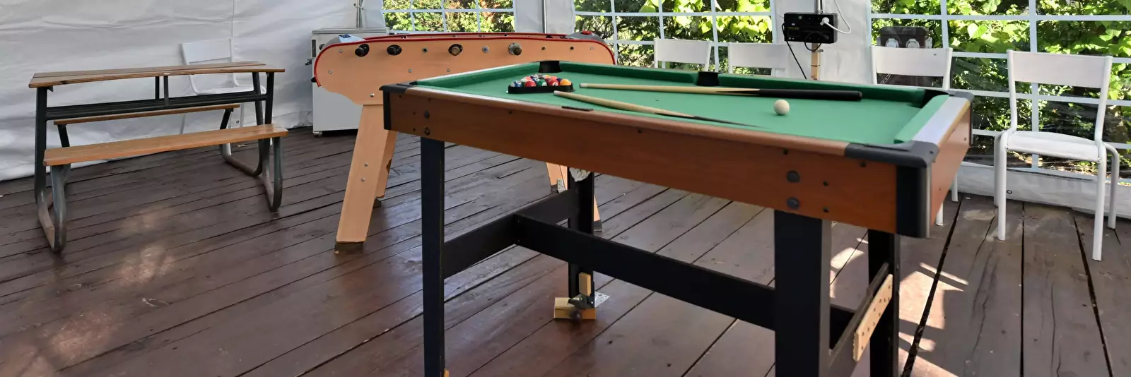 Calcio balilla Camping de Tauves - Terracamps