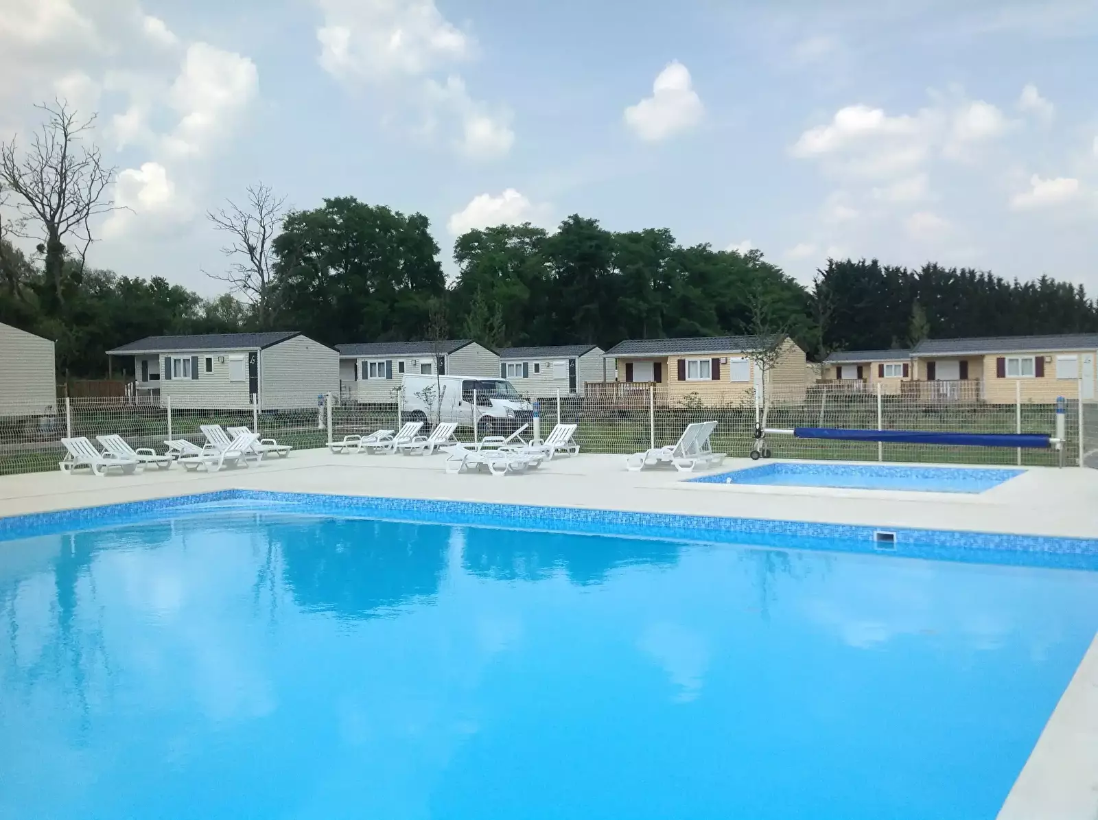 Svømmepøl Camping Des 2 Iles