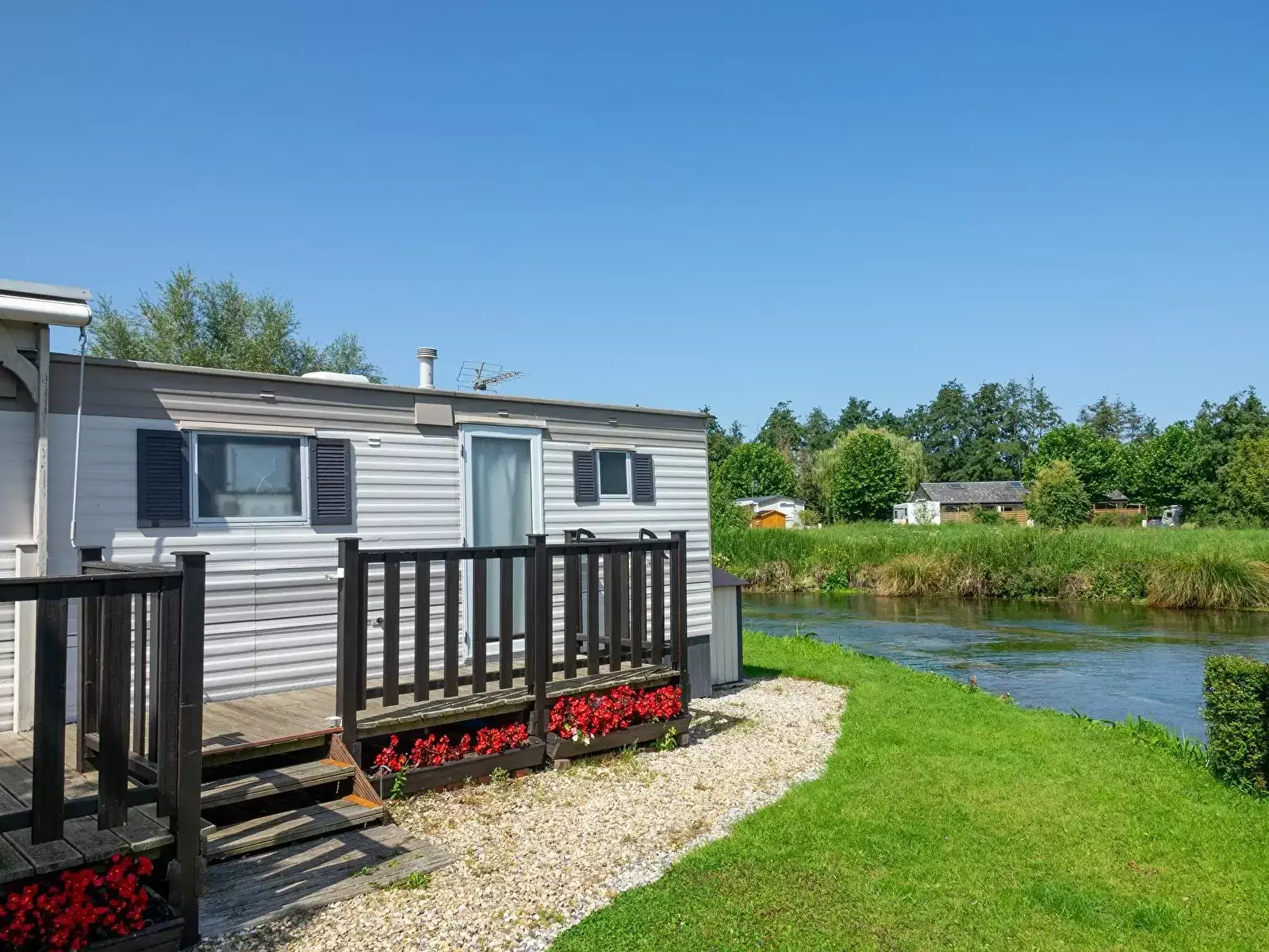 Mobile home - Stacaravan Camping Des 2 Rivières