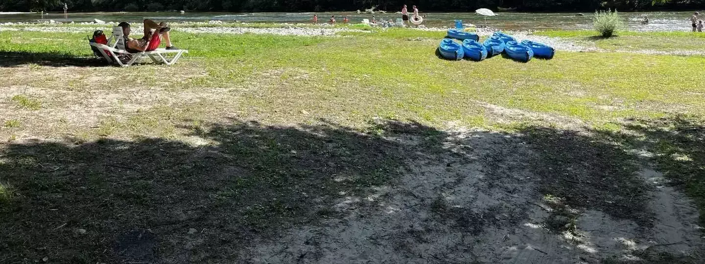 Nuotare nel lago o nello stagno Camping des Bords du Tarn