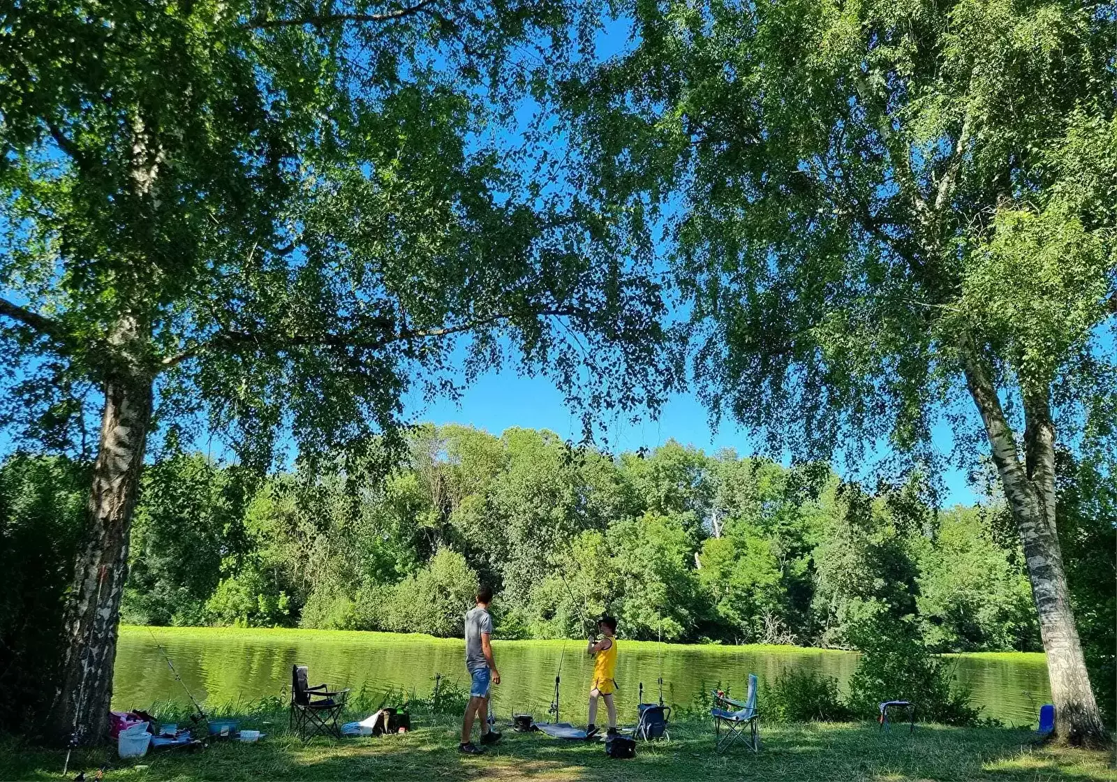 Vissen Camping des Halles - Onlycamp