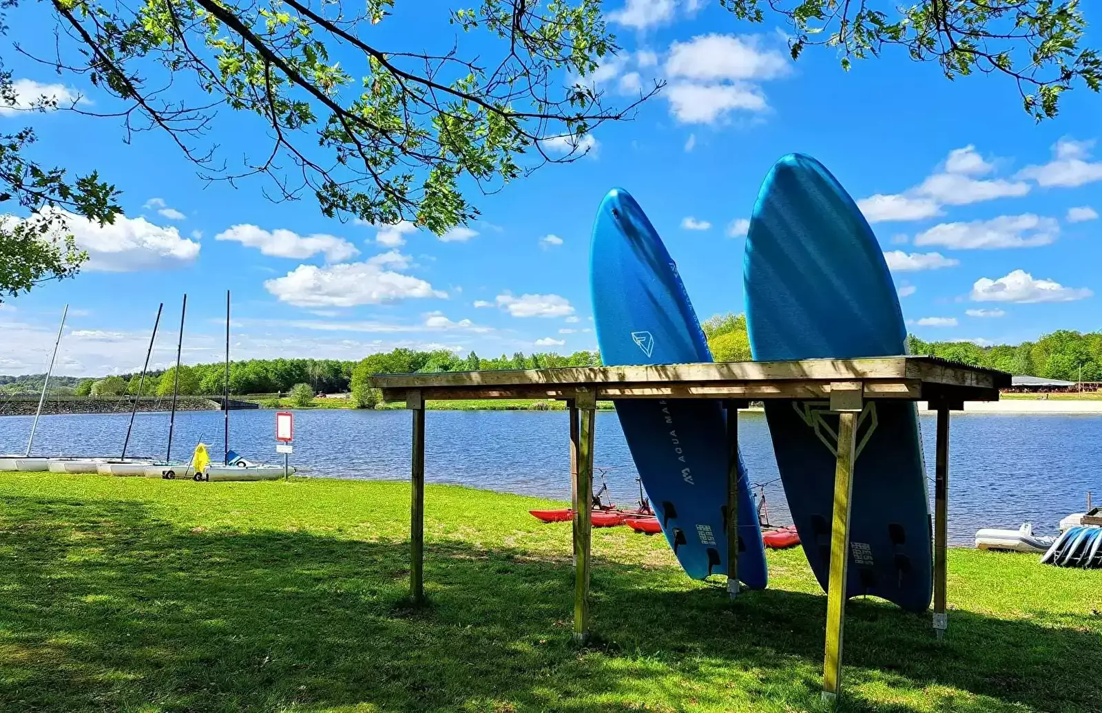 Spiaggia Camping Des Lacs