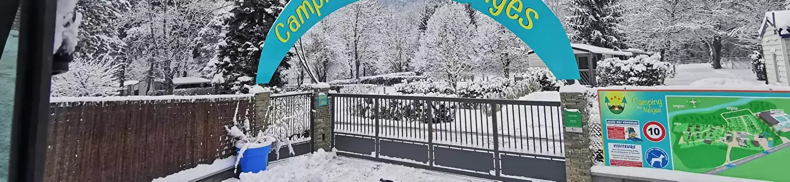 Ingresso Camping Des Neiges