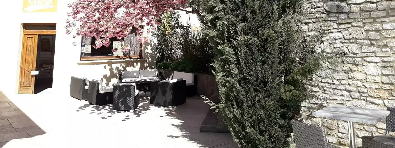 Winkel-Supermarkt-Shop Camping Des Tunnels