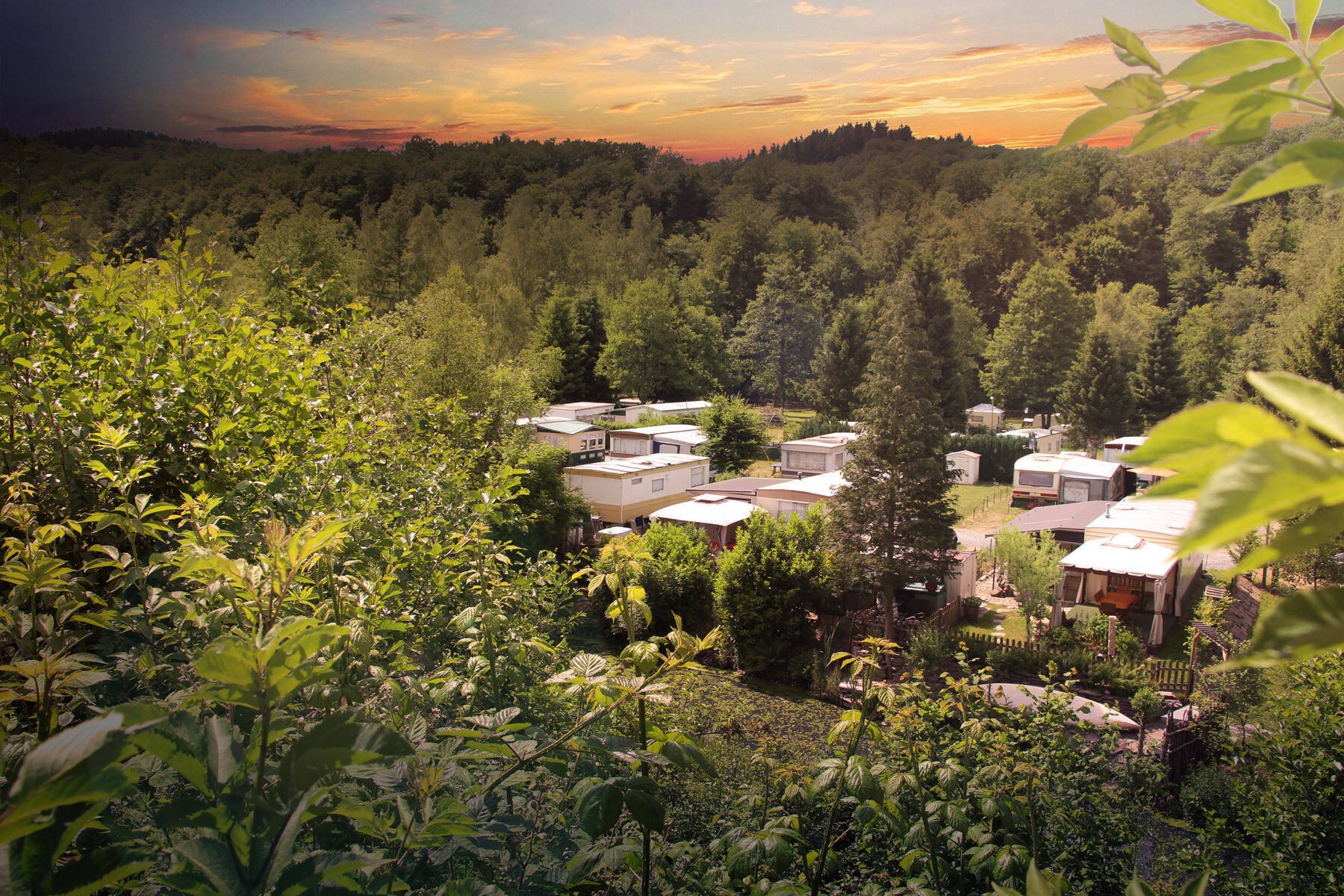 Camping d'Houlifontaine, Bouillon, Belgique (2024)