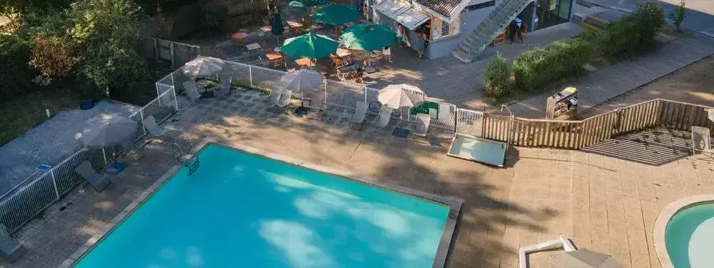 Zwembad Camping Divonne Les Bains - Huttopia