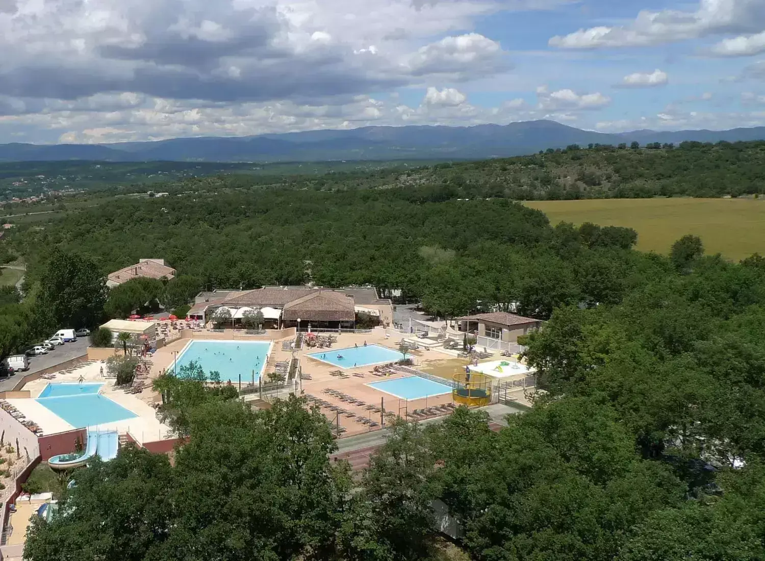 Zwembad Camping Domaine De Chaussy