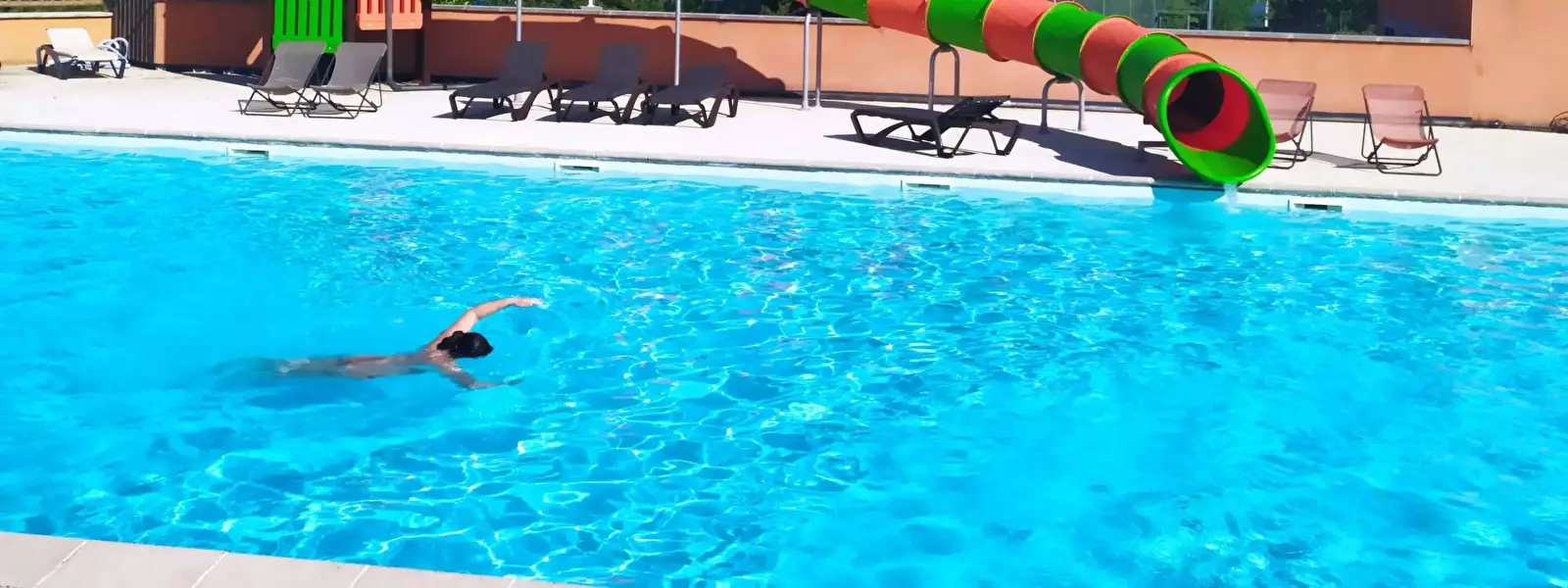 Piscina Camping Domaine de Senaud