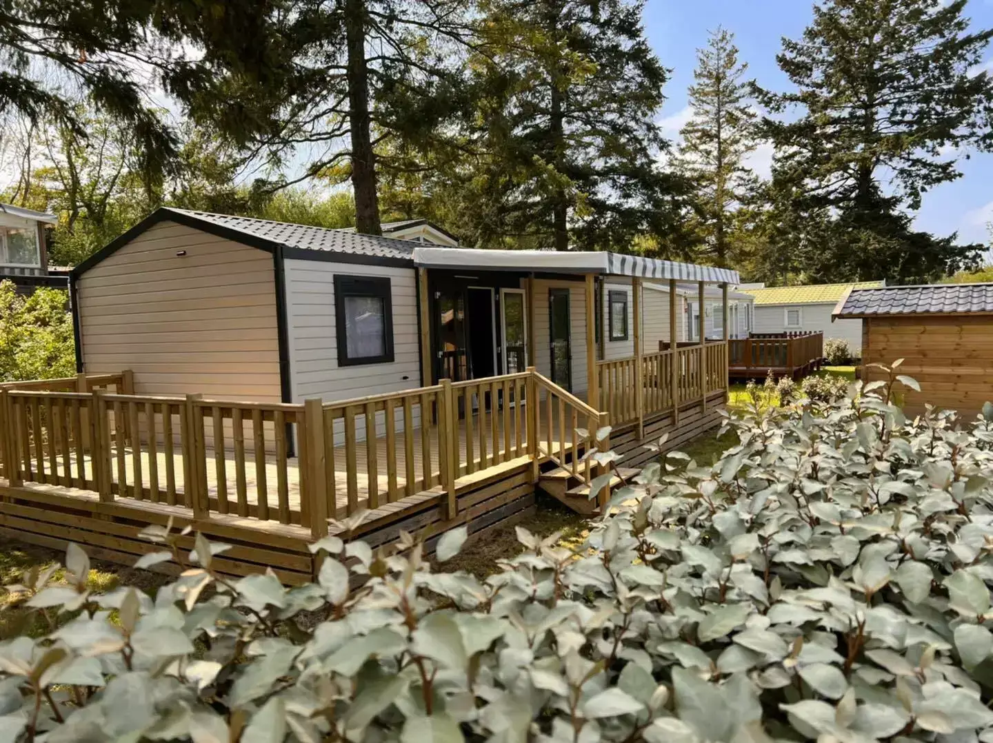 Chalet-Bungalow-Huisje Camping Domaine Du Blanc Pignon