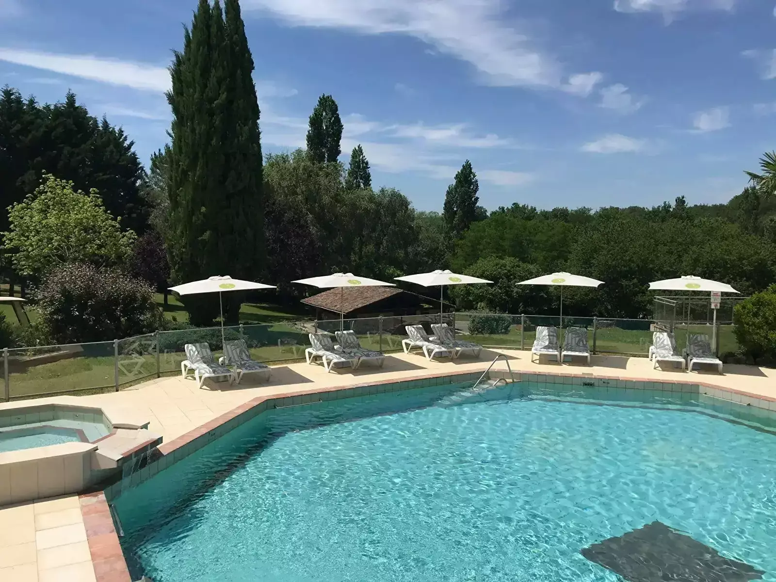 Piscina Camping Domaine Laborde