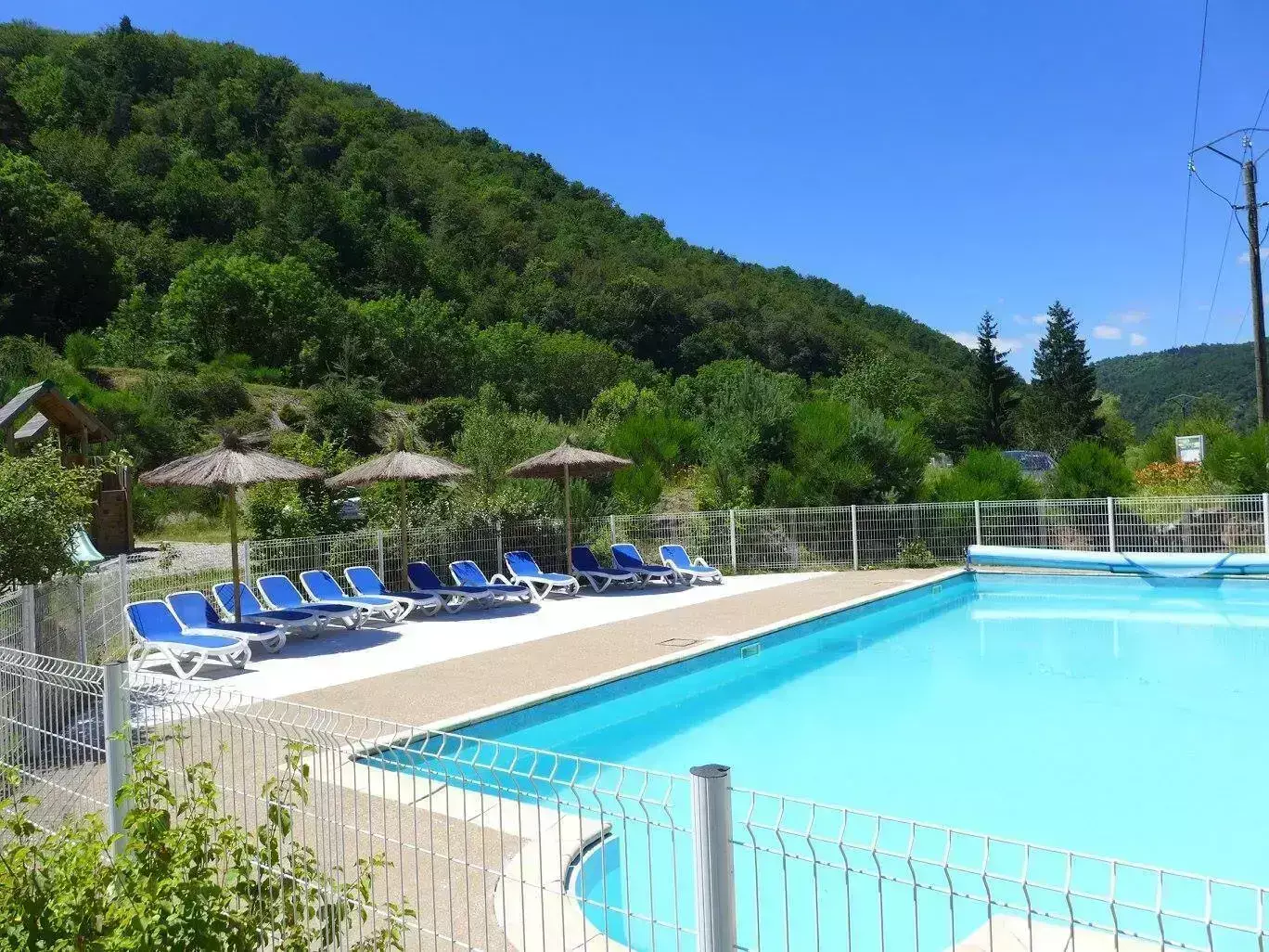 Piscina Camping Domaine Le Pra De Mars