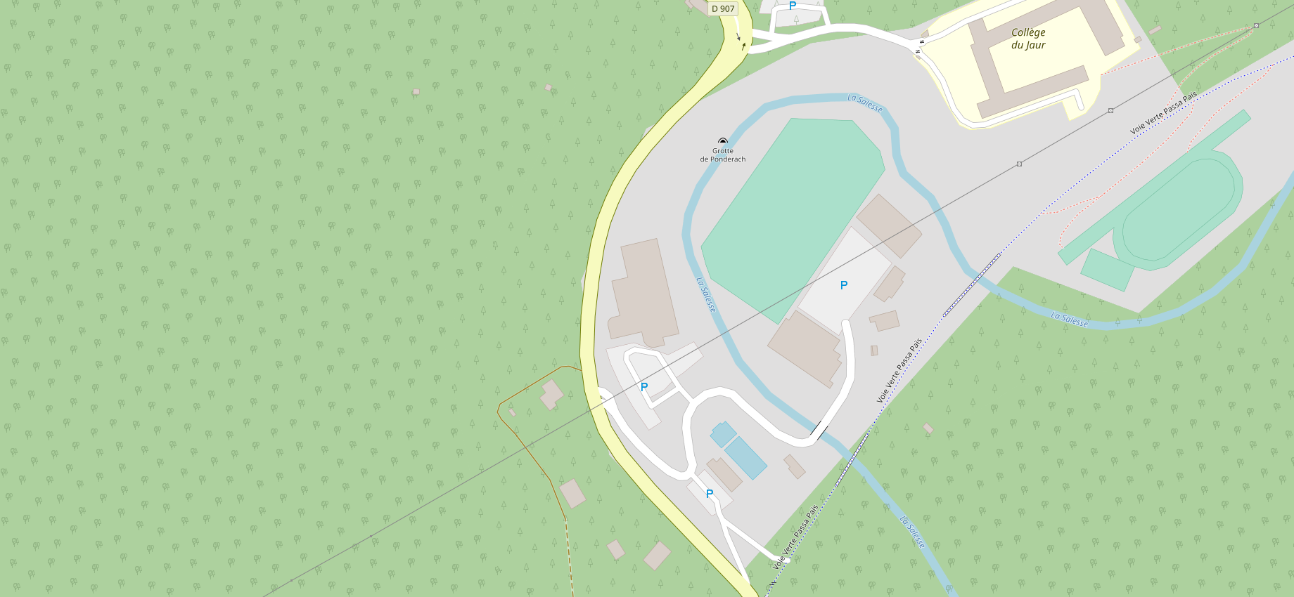 Blossom Music Center Parking Map Camping Domaine Les Thérondels In St-Pons-De-Thomieres, Frankrijk |  Jetcamp.com