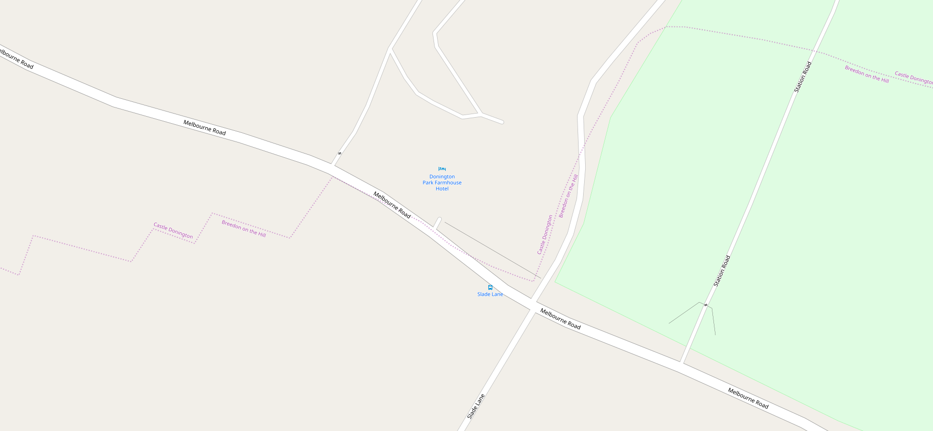 Camping Donington Park Farmhouse Hotel in Castle Donington, UK (2024