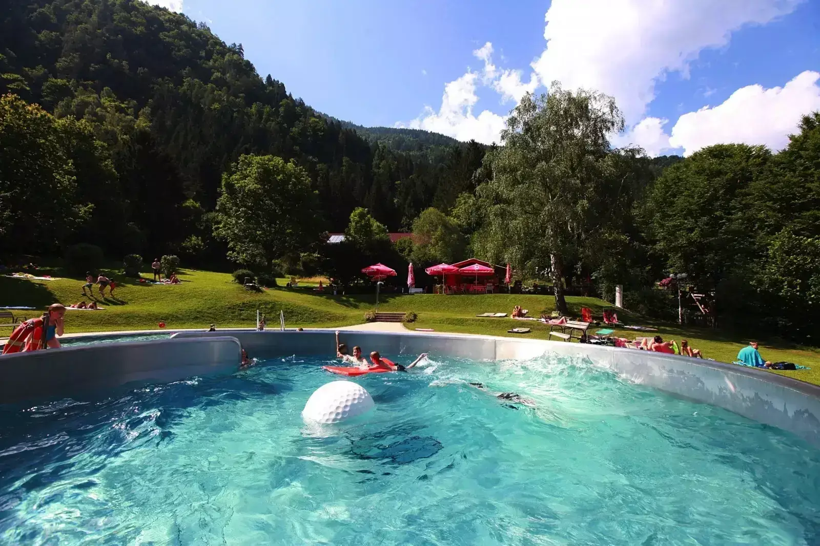 Piscina Camping Drau