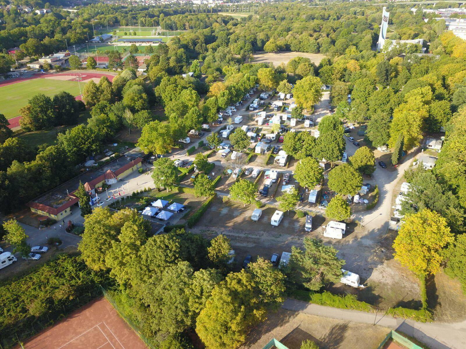 Camping Dreiländercamp Lörrach in Lörrach, Duitsland (2024) | JetCamp.com