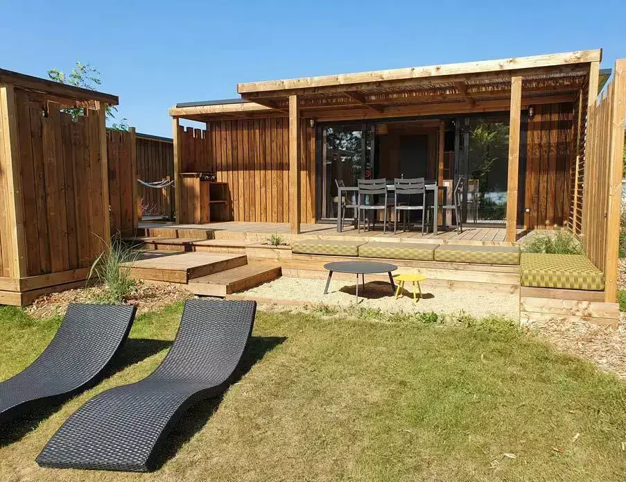Chalet-Bungalow Camping du Lac de la Chausselière