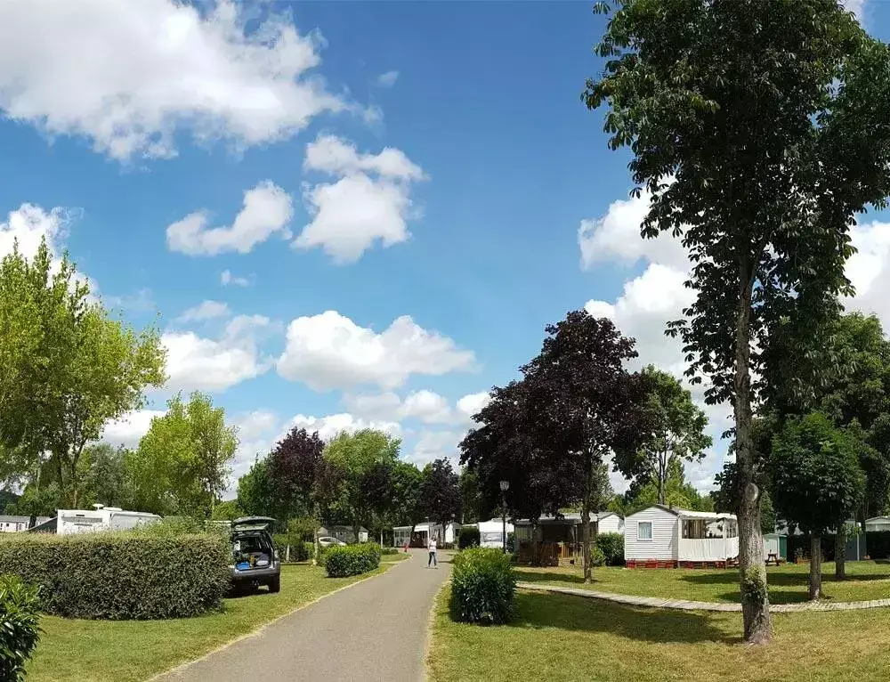 Uitzicht Camping du Lac des Varennes