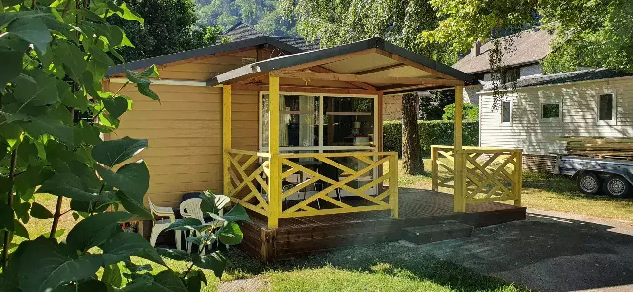 Chalet-Bungalow-Huisje Camping du Lac Saint Clair