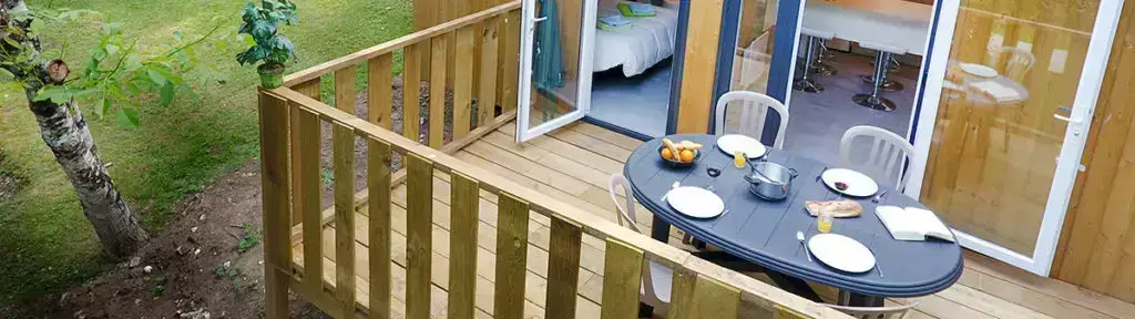 Casa Mobile Camping Du Moulin De Sandaux