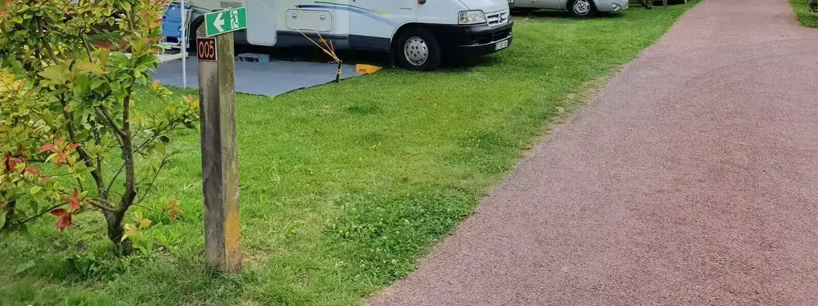 Piazzola camper Camping Du Petit Pont