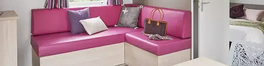 Interior cottage-bungalow Camping Du Sevron