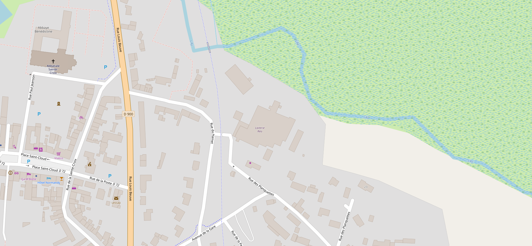 Lessay Map Camping Du Val D'ay (Permanently closed) in Lessay, France (2026) | All ...