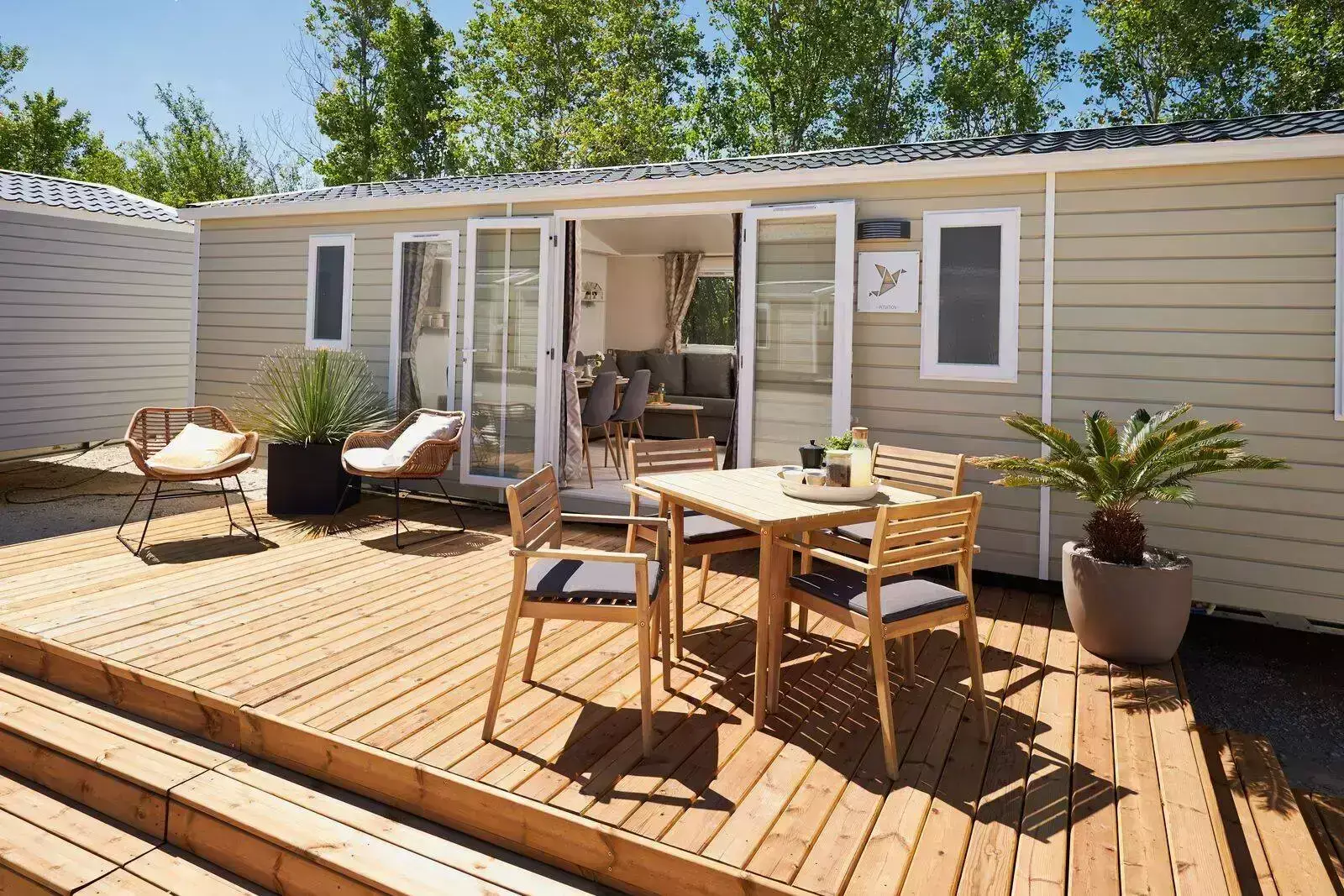 Casa Mobile Camping Durance Luberon