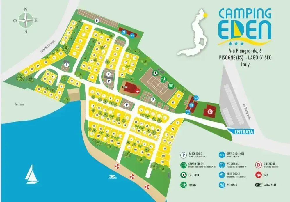 Camping Eden in Pisogne, Italien (2026) | Buchen Sie Ihren Campingplatz auf  JetCamp.com