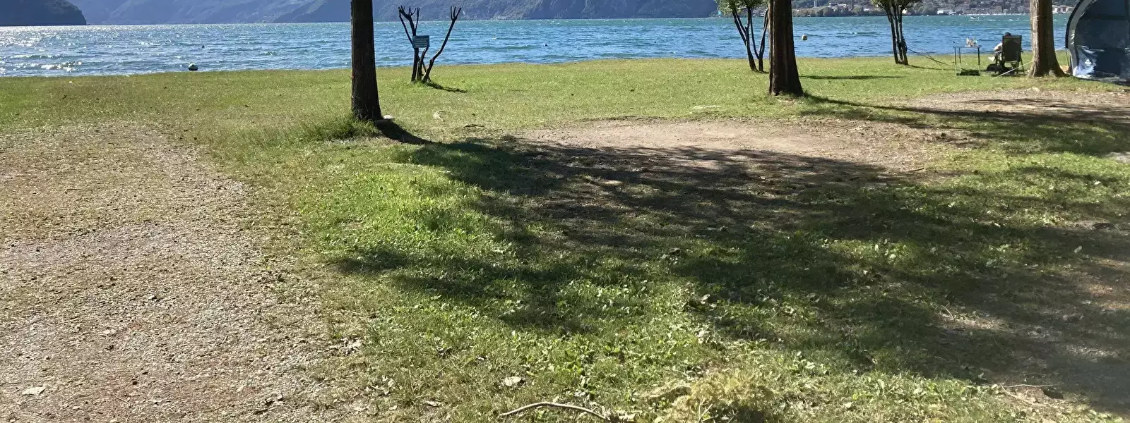 Swimming in lake or pond Camping Eden