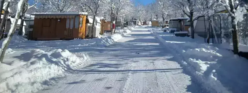 Winter images Camping Ekar Asiago
