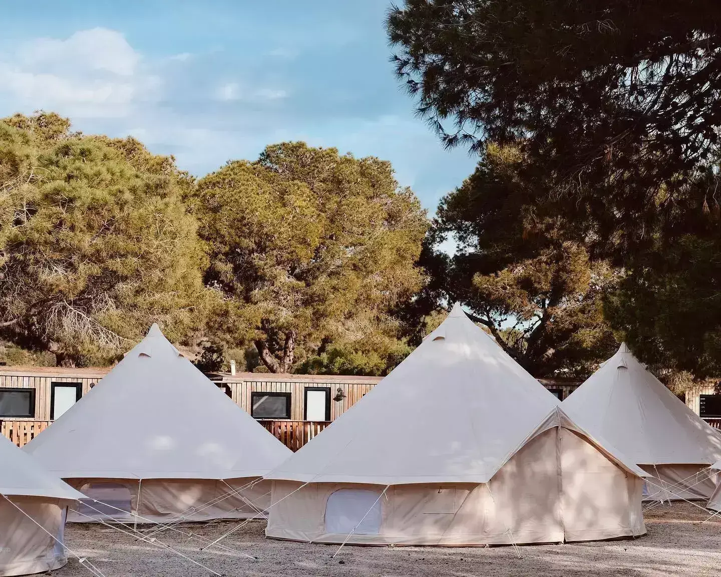 Tenda campana Camping El Garrofer