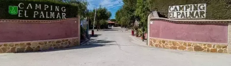 Vchod Camping El Palmar