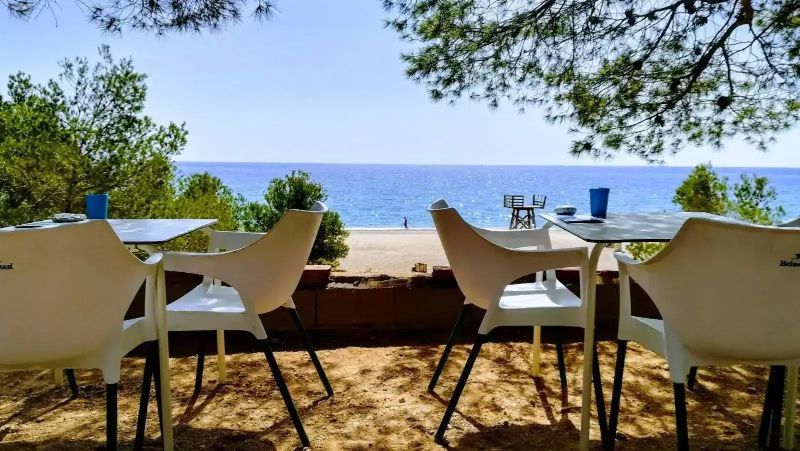 Aussicht Camping el Templo del Sol