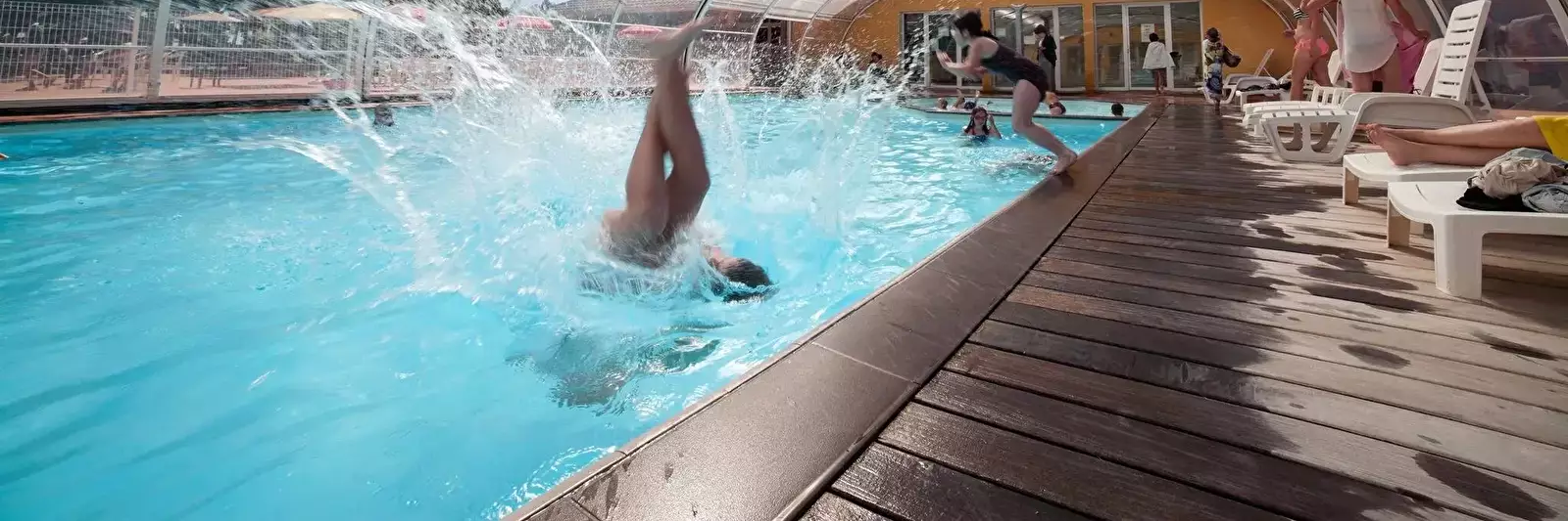 Piscina Camping Eléovic