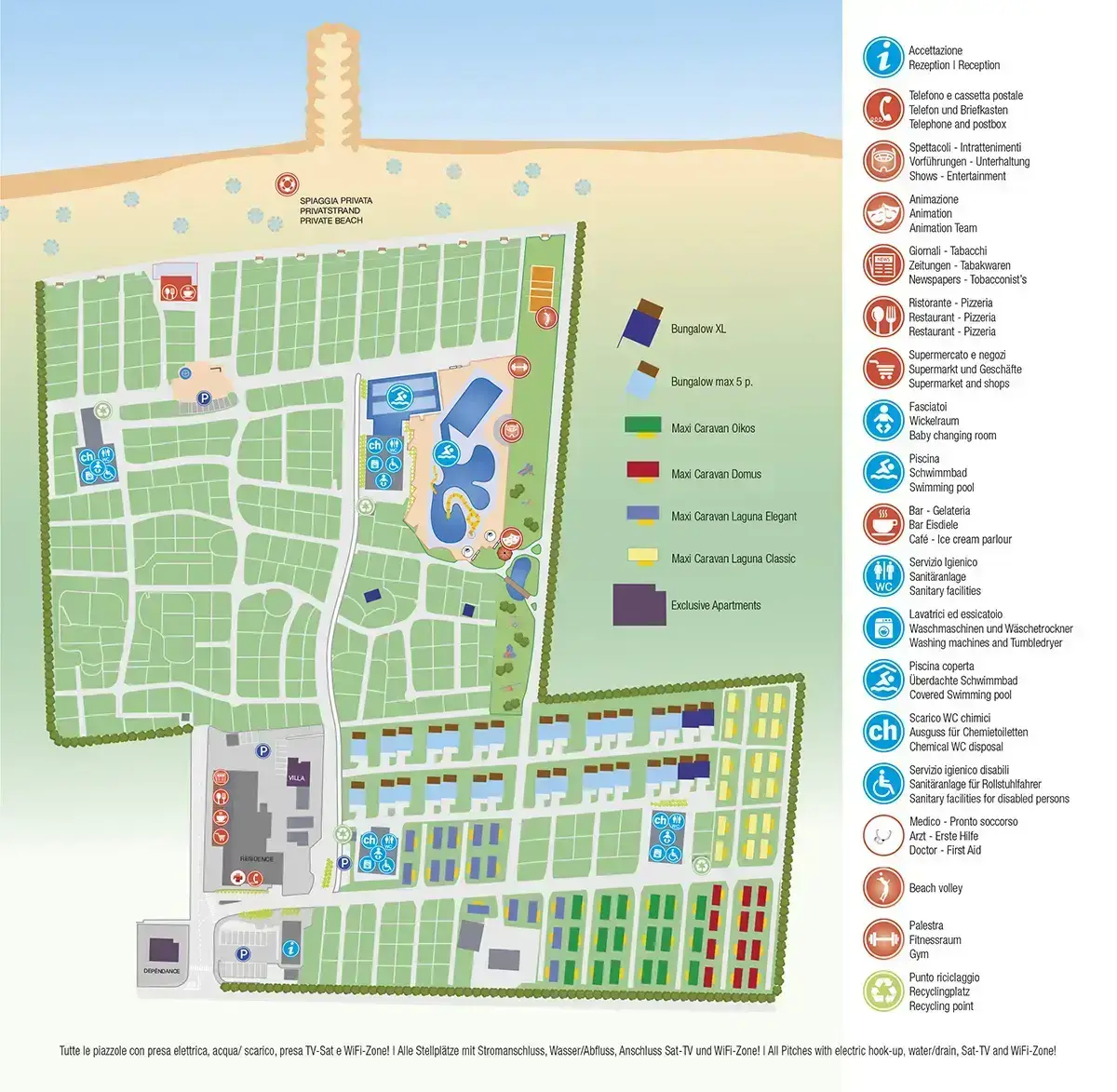 Camping Enzo Stella Maris in Cavallino-Treporti, Italien (2026) | Buchen  Sie Ihren Campingplatz auf JetCamp.com