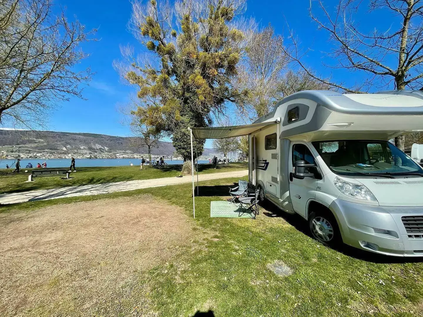 Plads til autocamper Camping Erlach