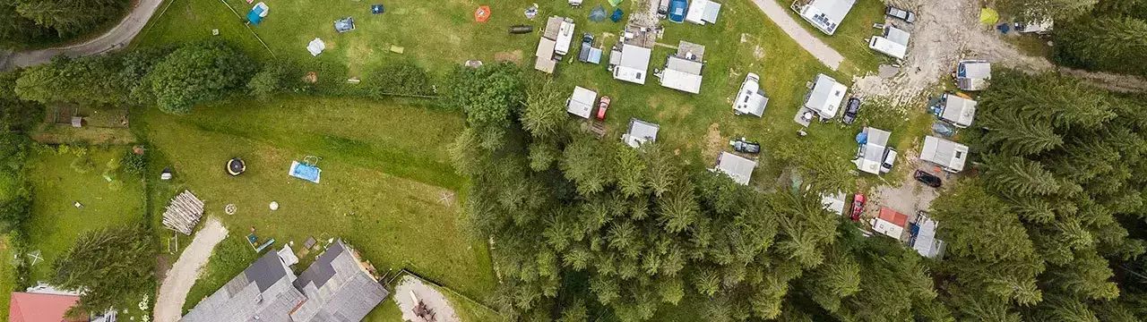 Pohled Camping Erlaufsee