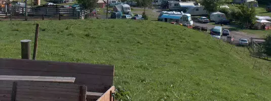 Aussicht Camping Erlebnisbauernhof Gerbe