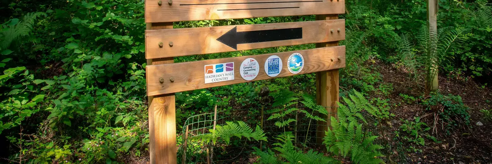 Entrance Camping Fallowfield Dene