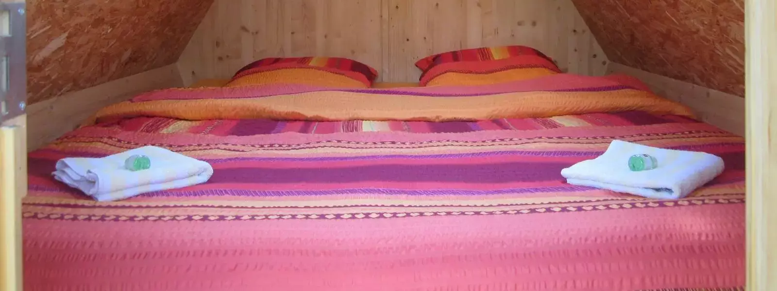 Interieur Hütte-Bungalow Camping Ferme de la Corbière