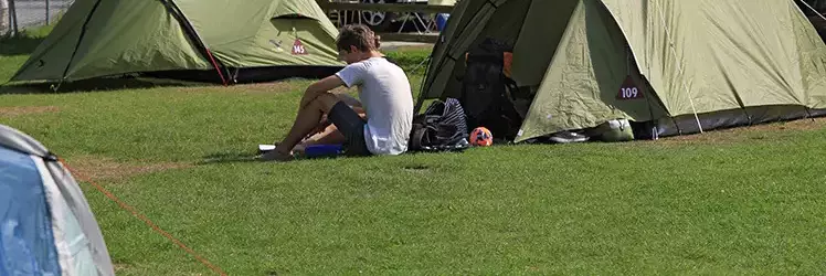 Zelt Camping Fischerhaus