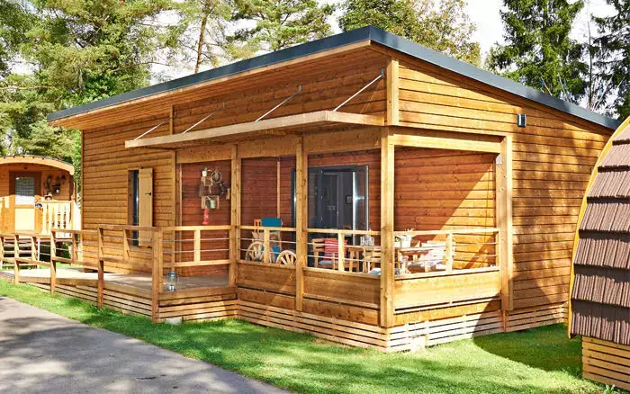 Chalet-Bungalow Camping Flaach Am Rhein - Tcs