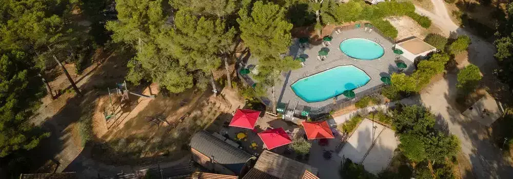 Panoramica Camping Fontvieille - Huttopia