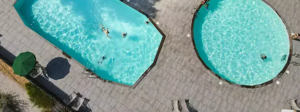 Piscina Camping Fontvieille - Huttopia