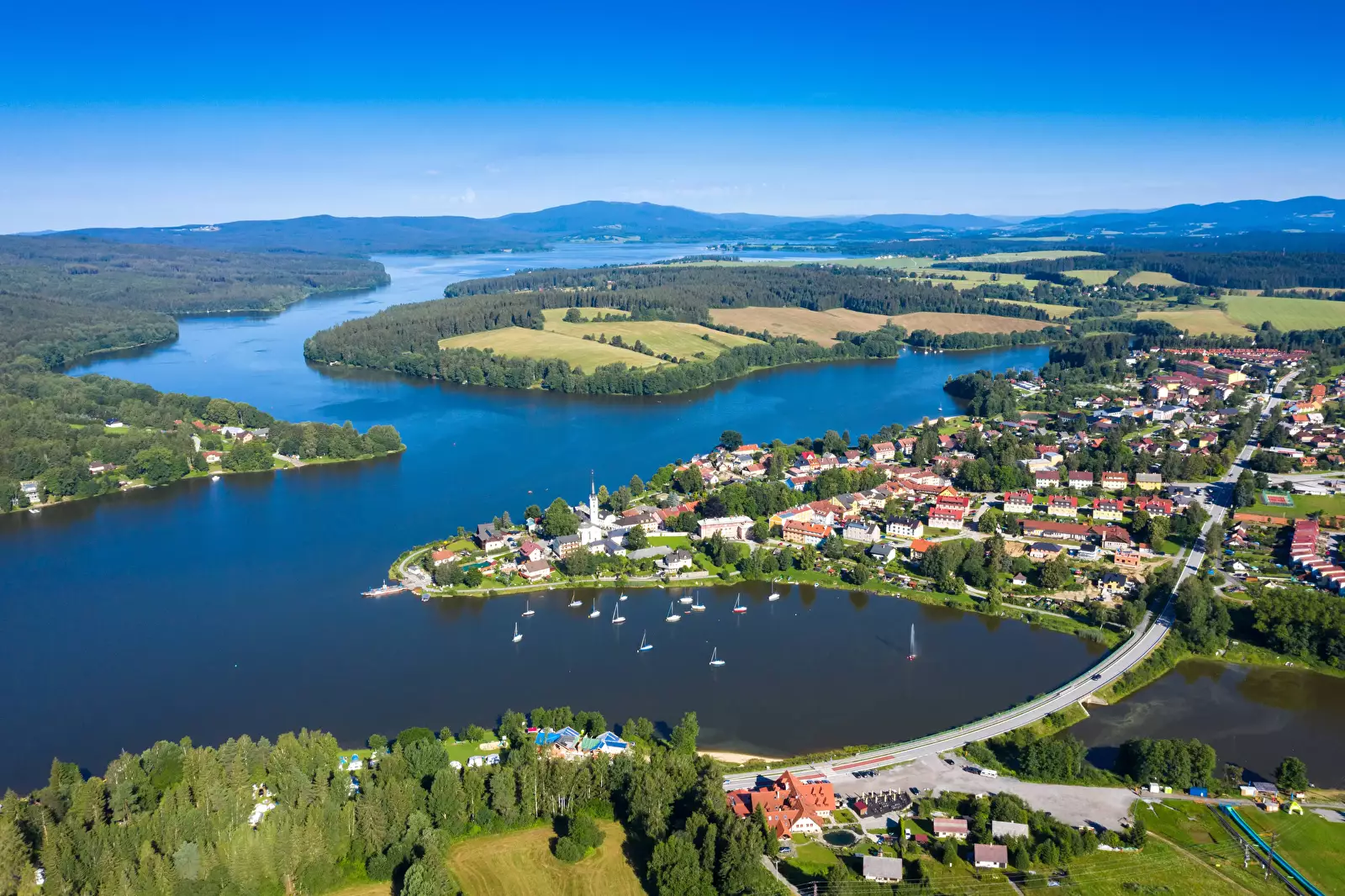Přehled lokalit Camping Frymburk