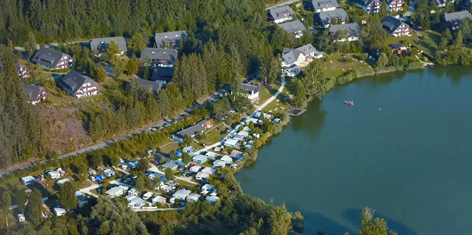 Uitzicht Camping-gasthof Maltschacher Seewirt