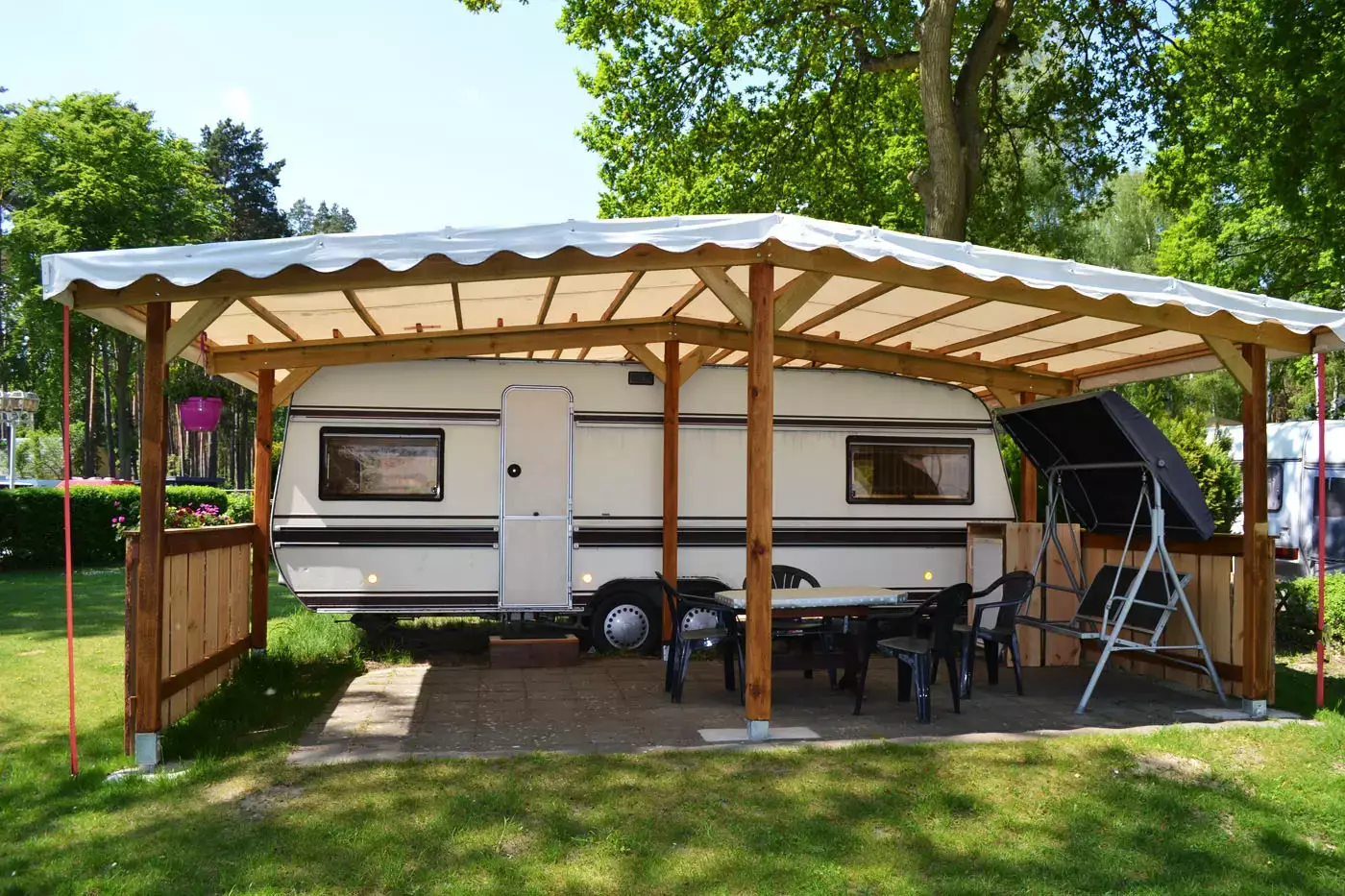 Mobilní dům Camping Gatscheck am Tollensesee