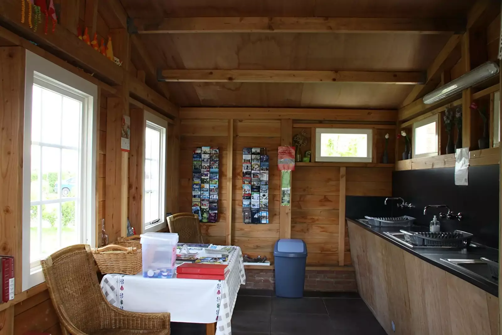 Interior cottage-bungalow Camping Gideonse