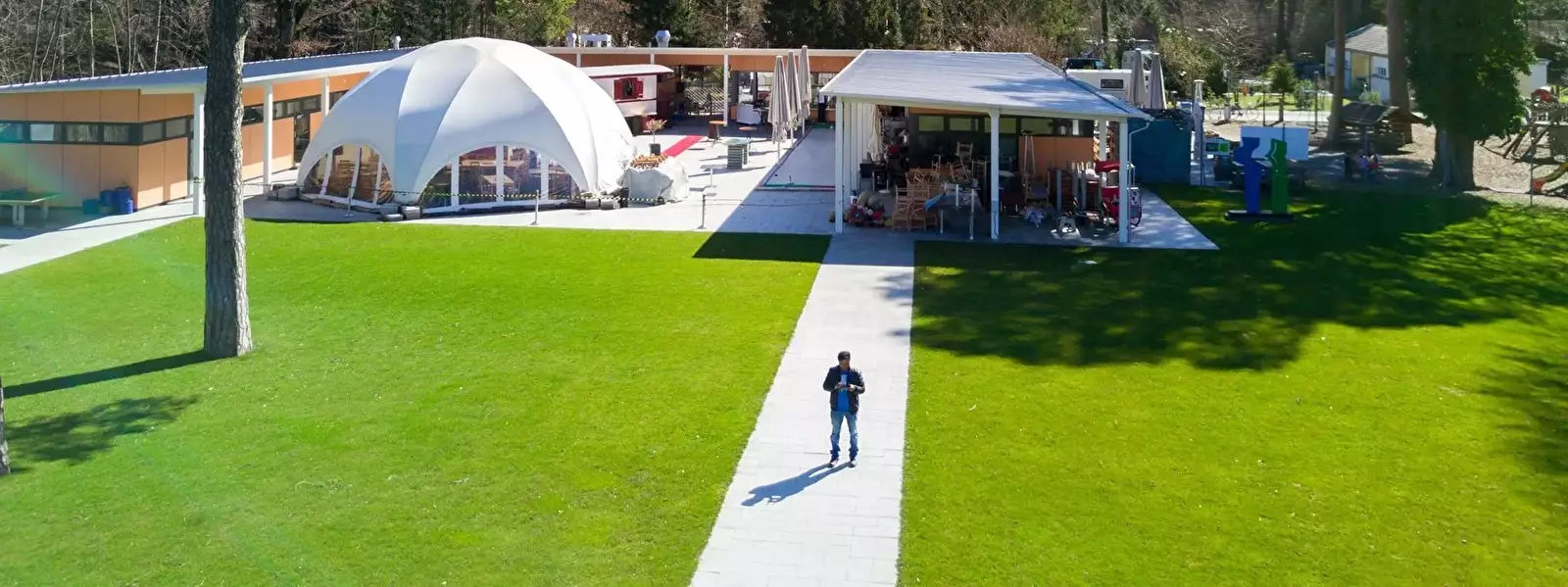Aussicht Camping Giessenpark